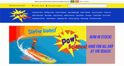Desktop Screenshot of powsciencetoys.com